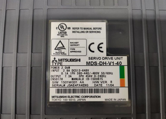Mds-D-v1-40 de Industriële Servoreeks mds-D 2KW van Aandrijvingsmitsubishi