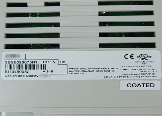 Nieuwe ABB I o-Module3bse023675r1 AI845 Analoge Input. Overtollige of Enige 1x8ch. HERT