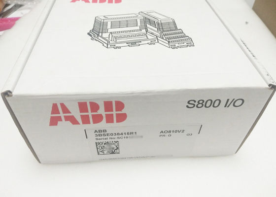 De Module3bse038415r1 PLC van AO810V2 S800 I/O Analoge Outputeenheid 8 Kanalen