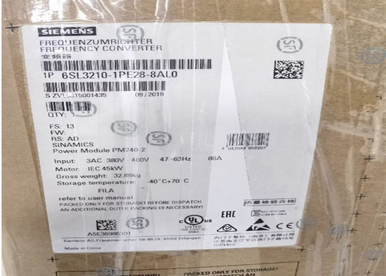 6SL3210-1PE28-8AL0 van de de Voedingmodule G120 van Siemens Overtollige de MACHTSmodule