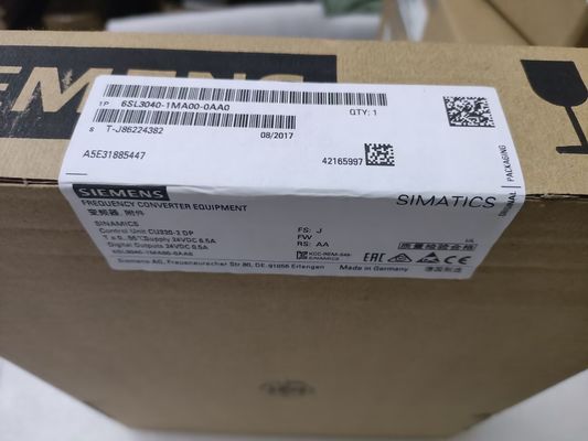 Siemens 6SL3040-1MA00-0AA0 cu320-2 DP MET PROFIBUS-INTERFACE ZONDER COMPACTE FLITSkaart.
