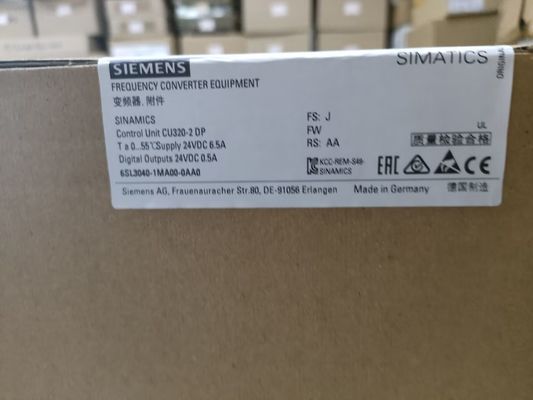 Siemens 6SL3040-1MA00-0AA0 cu320-2 DP MET PROFIBUS-INTERFACE ZONDER COMPACTE FLITSkaart.