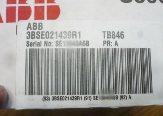 TB846 dubbele Modulebus-Inhams800 I/O 3BSE021439R1 PLC Optische Havenmodule