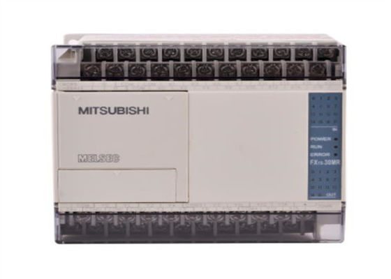 PROGRAMMEERBAAR CONTROLEMECHANISME 24 VDC SOURCE/SINK 16 INPUT 14 VAN MITSUBISHI FX1S-30MR-001 DE OUTPUT VAN HET OUTPUTrelais