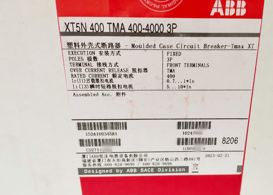 XT5N 400 TMA 400-4000 Gevormde het Gevalstroomonderbrekers TMAX XT van 3p F F 1SDA100345R1
