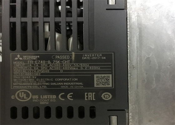 DE OMSCHAKELAARS DRIEFASEN380~480v TOELAATBAAR AC VOLTAGE 50HZ/60HZ VAN MITSUBISHI FR-E740-0.75K-CHT AC