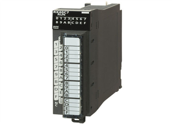 DIGITALE DE INPUTmodule 16I/O /16DI 16 VAN MITSUBISHI RX40C7 GELIJKSTROOM DIGITALE DE INPUT24vdc TRANSISTOR VAN X