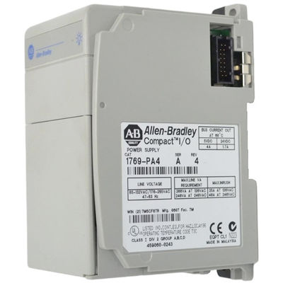 DE OUTPUT VAN AB 1769-PA4 120/220 VAC 18 WATTS DE INPUT VAN 25 AMPÈREvoeding 170-265 VAC