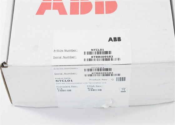 VAN DE DE BEËINDIGINGSeenheid VAN ABB NTCL01 DE COMMUNICATIEVERBINDINGgebruik MET INNIS01