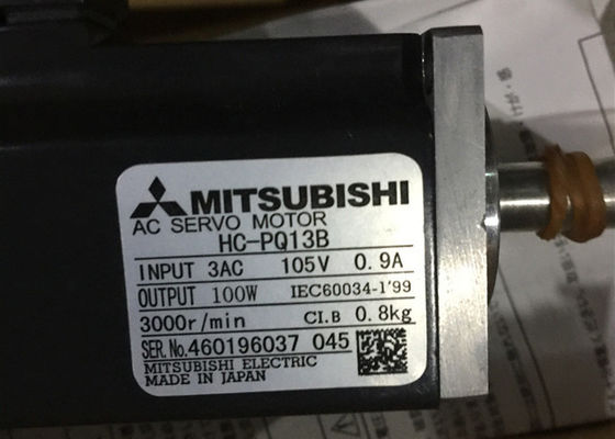 Nieuwe Melservo Ultra-low de Inertie100w AC Servomotor hc-PQ13B van Mitsubishi in voorraad