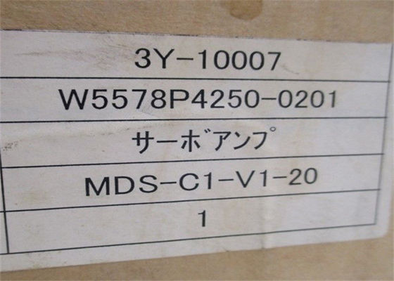 2.0KW Servo de Versterkereenheid mds-c1-v1-20 van Mitsubishi het Programmeerbare Controlemechanisme van de Ascontrole