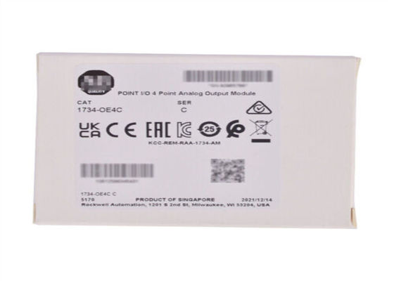 1734-OE4C van het PUNT I/O 4 Punt van ALLEN BRADLEY New Factory Sealed SER C de Analoge Outputmodule