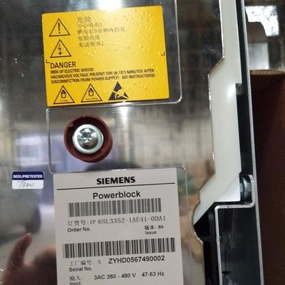 Van de Inputvoltage 675-1080 V gelijkstroom van Siemens 6SL3352-1AG38-8FA1 het blok van de de Vervangingsmacht