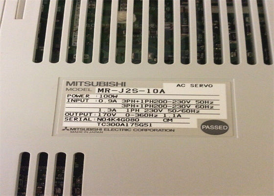 Servo de Aandrijvings M.-j2s-10A 170V NIEUWE Versterker van Mitsubishi 100W CNC AC in voorraad
