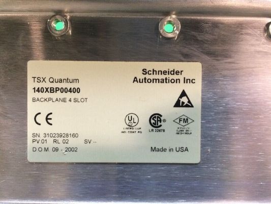 140XBP00400 Schneider 4 Groefbackplane de Quantumschroef van Modicon voor I/O Modules