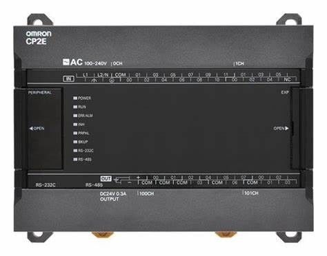 Omron cp2e-e14dr-a tot 3 uitbreidingsmodules voor maximaal 180 individuele I/O punten