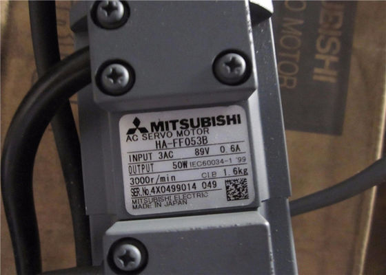 Industriële AC de Servomotor Ha-FF053B 3000r/Min NIEUWE ORIGINEEL van Mitsubishi 50W