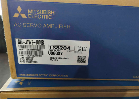 M.-j4w2-1010B Industriële Servo de Aandrijvings Servoversterker MELSERVO J4 van Mitsubishi