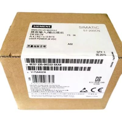 I/O de MODULEanalogon 4 AI 10 VDC +/-10 V gelijkstroom van SIEMENS 6ES7235-0KD22-0XA8 12 Beetje