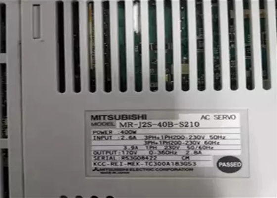 M.-j2s-40b-S210 de Industriële Servo Servoversterker van Aandrijvingsmitsubishi