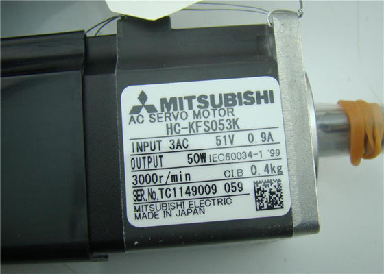 De Industriële hc-KFS053K AC Servomotor 51V 0.9A van Mitsubishi 50W NIEUW in voorraad