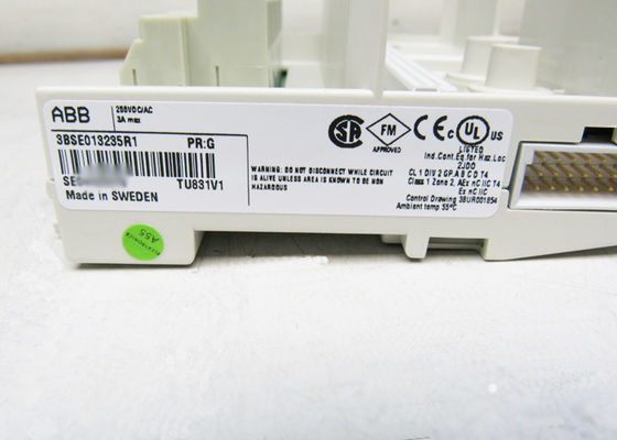 Van het Signaalterminals S800 van 3BSE013235R1 de TU831V1 Uitgebreide MTU 250V I/O Module