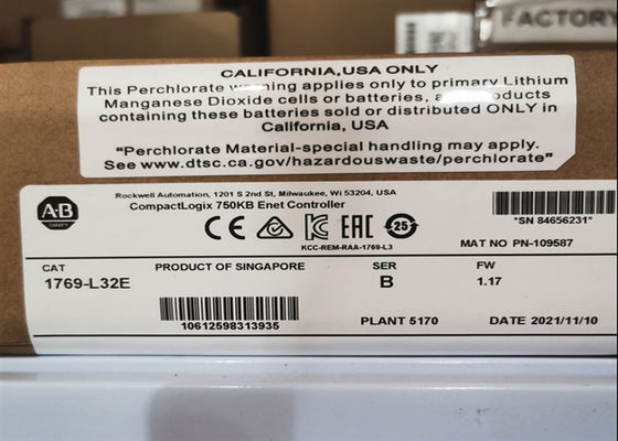 1769-L32E de digitale Module AB Analog Output Module 1769 van I O CompactLogix-controlemechanisme