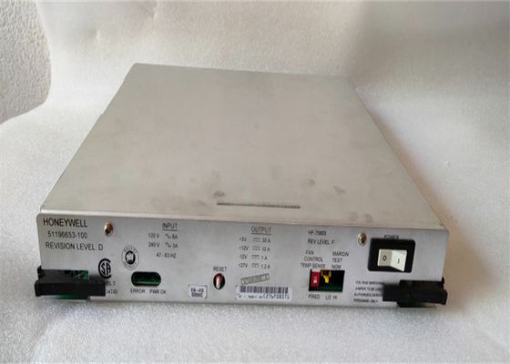 HONEYWELL 51196653-100 POWER SUPPLY MODULE 5SLOT 3-6AMP 120/240VAC 47-63HZ