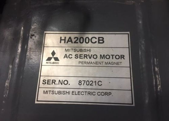 De industriële Servomotor NIEUW Mitsubishi HA200CB 170V 16Amp van 3.5KW 2000r/min AC