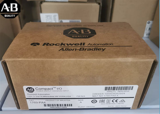 1769-PA4 I/O voeding van AB Redundant Power Supply Module CompactLogix