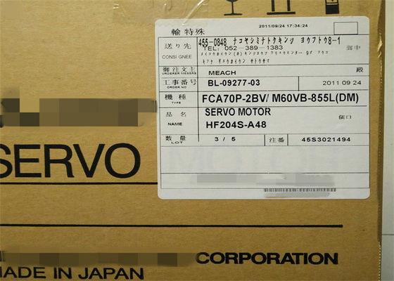 NIEUWE Elektrische Motorenhf204s Mitsubishi 2KW AC servomotor HF204S-A48 200V