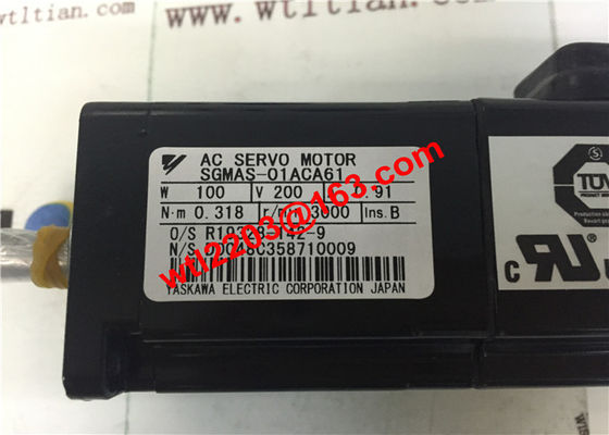 Yaskawaac Industriële Servo GLOEDNIEUWE Motor sgmas-01ACA61 100W 200V