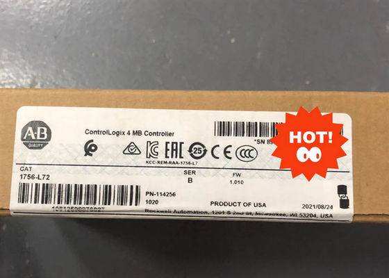 Allen Bradley 1756 L72-Controlemechanisme van de Bewerker het Programmeerbare Logica