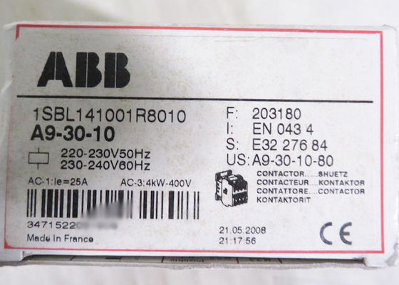 A9-30-10 het Lage Voltage 220-230V 50HZ van de blokschakelaar A9 1SBL141001R8010