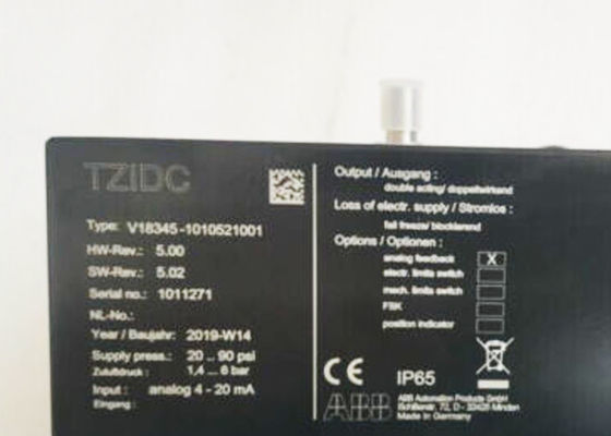 V18345-1010521001abb ELEKTRO PNEUMATISCH INSTELMECHANISME TZIDC 1/2-14 NPT