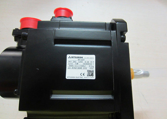 HF-103T de Servomotor van Mitsubishi Industial AC zonder Codeur 1KW 3AC 125V 5.3A 3000r/min
