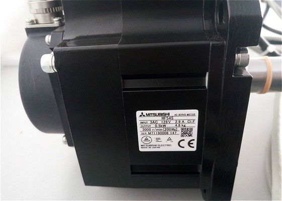 HF54S de Servo Gloednieuwe motorhf reeks 0.5KW 3AC 128V 2.9A 3000r/min van Mitsubishi Industial AC