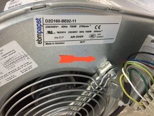 RF3D-146/180 K506 DSF-2326 Centrifuge koelventilator EBMPAPST Voor ABB ACS800-omvormer