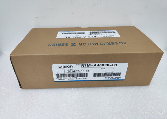 De Industriële Servomotor r7m-a40030-S1 200V 2.6A 1.27HP 3000RPM van het Omronbedrijf 400W