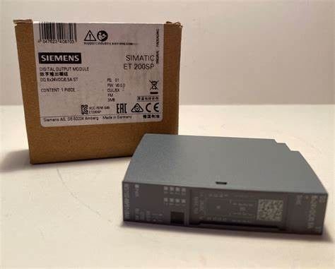 6ES7131-6BF00-0CA0 SIEMENS SIMATIC ET 200SP, digitale inputmodule, DI 8x 24 de Hoge Eigenschap van V gelijkstroom