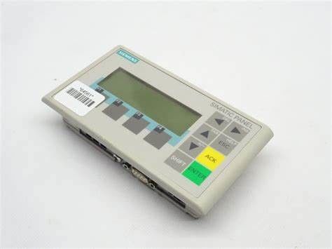 6AV6641-0AA11-0AX0 SIEMENS SIMATIC Operator Panel OP 73 3 LC Display Graphics Geschikt