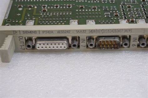 6ES5242-1AA32 SIEMENS SIMATIC S5, IP 242A verzet zich tegen module voor opsporing en het Voorbewerken