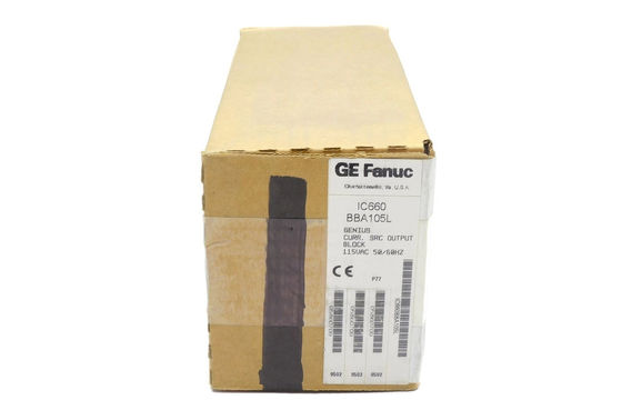 GE IC660BBA105 12 Watts 1500V één minuut 115 VDC VAC/125 4-20 mA /0-24 mA