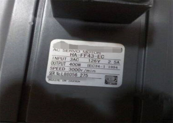 De servomotor de Ha-ff43-EG 400W 126V 2.5A 3000r/min van Mitsubishi MELSERVO AC