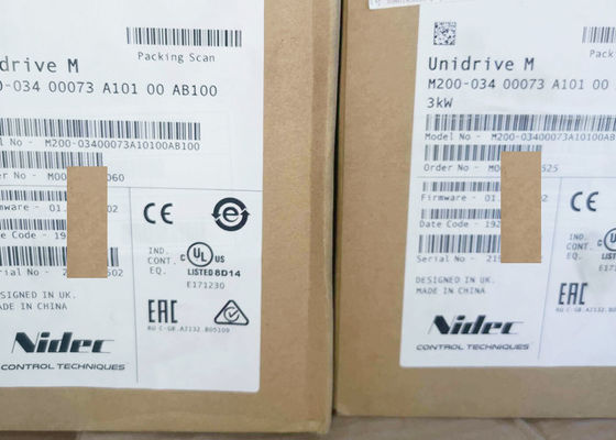 M200-03400073A Unidrive M200 AC drijft driefasen Nieuwe Ingevoerd 50/60Hz