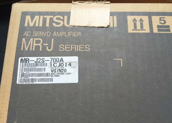 Van de de Servomotorbestuurder van 7KW 220V AC de Industriële Versterker M.-J2 van Mitsubishi M.-j2s-700A MELSERVO
