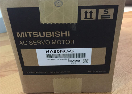 Mitsubishi Output 1.0KW Servomotor HA80NC-S Snelheid 2000 r/min Industriële motoren