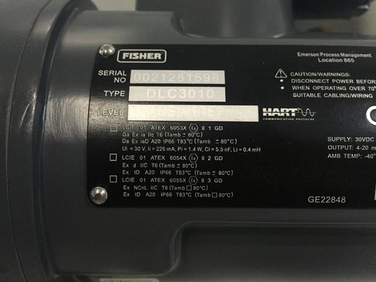 DLC3010 Fihser HART 249W Digitale niveausregelaar 12~30V DC