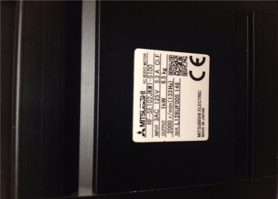 Mitsubishi 2000r/min 1KW AC Servomotor HF-SE102JKW1-S100 NUWE in voorraad