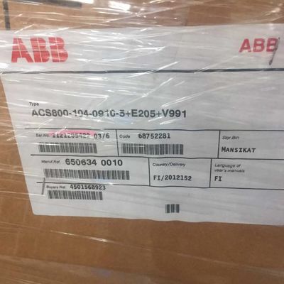 ABB ACS800-04M-0610-7 3-fase 560 kW Frequentiekonverter 205 kg Huidige product